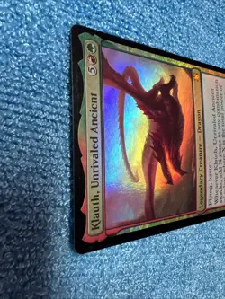Klauth Unrivaled Ancient Foil Card NM Condition Magic the Gathering 050/062 - Image 5