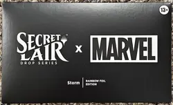 MTG Magic: The Gathering Secret Lair x Marvel Storm - Rainbow Foil NEW SEALED - Image 1