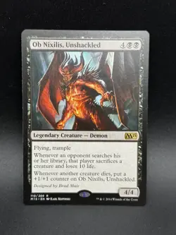 MTG Ob Nixilis, Unshackled R Magic 2015 #110 - Image 1
