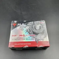 Adventures in the Forgotten Realms Collector Booster Box MTG Brand New Sealed 630509982721 - Image 1
