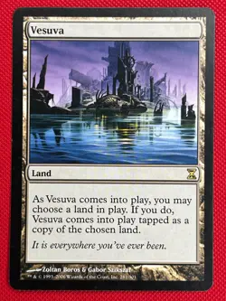 MTG 1X Vesuva X1 Time Spiral Magic - LP - Image 1
