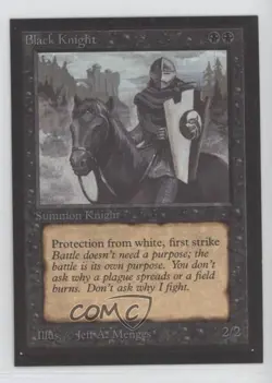 Black Knight Magic: Collectors' Edition Non-Playable Gold Backs 1993 - Image 1