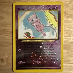 Mew 1/18 Holo & Light Arcanine 12/105 Neo Destiny Pokemon TCG Holo Rare Lot - Image 1
