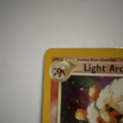 Mew 1/18 Holo & Light Arcanine 12/105 Neo Destiny Pokemon TCG Holo Rare Lot - Image 4