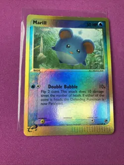 Pokemon TCG Marill 68/100 Sandstorm Reverse Holo - Image 1