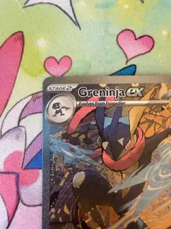 Pokemon TCG Greninja ex 132 Sv: Scarlet & Violet Black Star Promo NM/M - Image 2