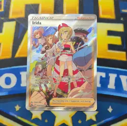 Pokemon Irida GG63/GG70 Crown Zenith Galarian Gallery Ultra Rare Full Art Holo - Image 1