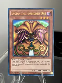 YuGiOh ~ 1st Edition Holo Exodia The Forbidden One Complete Set - YGLD-ENA17-21 - Image 2