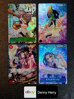 2025 Jewelry Bonney Manga & 3 SP ONE PIECE Card Japanese #OP12-118 - Image 1