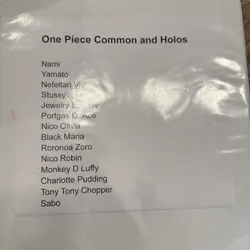 One Piece Binder Lot - Nami, Yamato, Stussy, Luffy, Sabo, And More!! 570 Cards - Image 2