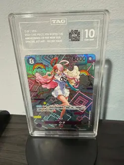 One Piece TAG 10 Uta SP Alternate Art 2023 OP02-120 OP05 Japanese - Image 1