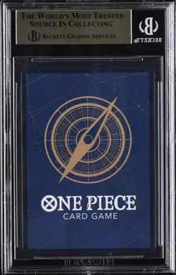 2023 ONE PIECE PILLARS OF STRENGTH MANGA ALTERNATE ART #OP03122 SOGEKING BGS 10 - Image 2