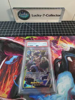 2025 ONE PIECE A FIST OF DIVINE SPEED (JP) #OP11-118 MONKEY.D.LUFFY PSA 10 - Image 3