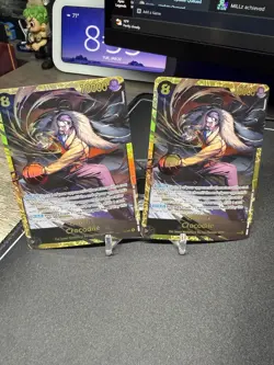 Crocodile -OP14-120 SEC One Piece The Azure Sea's Seven Foil LOT OF 2!!! - Image 1