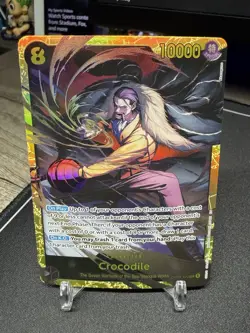Crocodile -OP14-120 SEC One Piece The Azure Sea's Seven Foil LOT OF 2!!! - Image 2