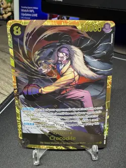 Crocodile -OP14-120 SEC One Piece The Azure Sea's Seven Foil LOT OF 2!!! - Image 4