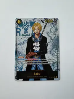 One Piece CCG Sabo OP13-120 SEC Alternate Art - Near Mint! - Image 1