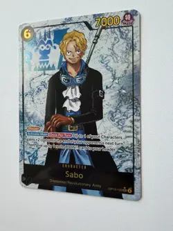 One Piece CCG Sabo OP13-120 SEC Alternate Art - Near Mint! - Image 3