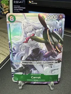 Carrot Alternate Art Foil EB04-013 The Azure Sea's Seven One Piece - Image 1