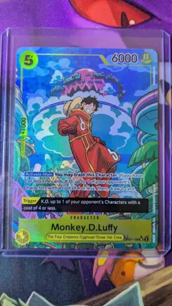 One Piece Two Legends Monkey.D.Luffy Treasure Rare #109 FREE Shipping - Image 1