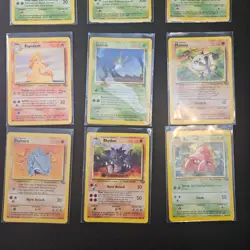 Pokemon Vintage Card Lot Jungle Team Rocket Neo Destiny w/ Flareon LP MP (20) - Image 3
