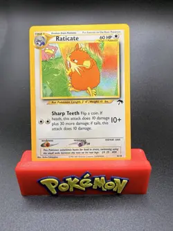Raticate 6/18 Southern Islands Rare Vintage Pokemon Card - NM - Image 1