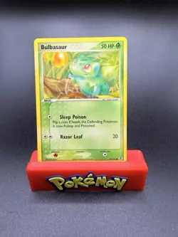Pokemon card Bulbasaur 54/112 EX Red Fire & Leaf Green NM - Image 1