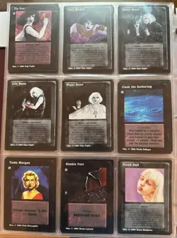 Lot of 150 Vampire JYHAD Fantasy Trading Card Game Cards Wizards the Coast - Image 4