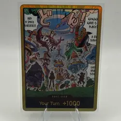 DON!! Card (Egghead) (Gold) The Azure Sea's Seven Foil - Image 1