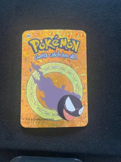 Gastly #092 Vintage Vending Machine Prism Sticker 2000 - Pokemon Card - Image 1