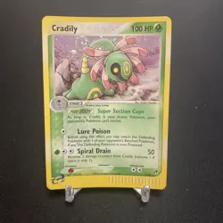 Pokemon Cradily 3/100 EX Sandstorm Holo Rare Card - Image 1
