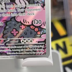 Pokemon Houndstone 145/132 Illustration Rare IR Holo Ex Card V Mega Evolutions - Image 3