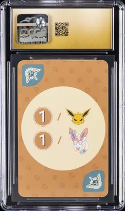 2019 POKEMON PLAYING CARDS KOREAN POINT SALAD EEVEE VAPOREON CGC 10 PRISTINE - Image 2