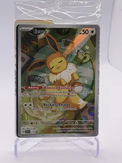 Pokemon TCG Eevee SVP 173 Prismatic Evolutions ETB Black Star Promo Card SEALED - Image 1