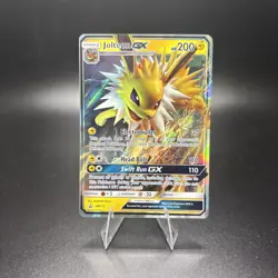 Pokemon Jolteon GX TCG Black Star Promo Holo Card SM173 - Image 1