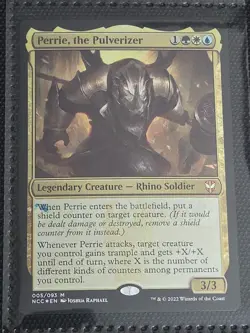Perrie, the Pulverizer FOIL X1 NCC MTG Commander Streets of New Capenna B1 - Image 1