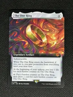 MTG LOTR The One Ring Extended Art M 0380 - Image 1