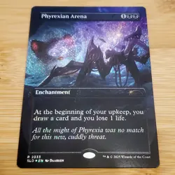 1x Phyrexian Arena, Confetti Foil, Secret Lair Furby - 2333, Magic MTG NM - Image 1