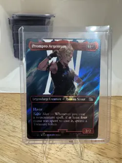 Prompto Argentum - (Borderless) (Surge Foil) MTG Final Fantasy XV FIN #532 - Image 1