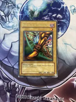 (20) Right Leg of the Forbidden One LOB-120 Unlimited LP - Image 1