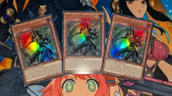 YuGiOh! | 3x Dark Magician the Magician of Black Magic INFO-EN006 Ultra Rares NM - Image 1