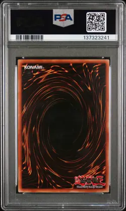 2002 YU-GI-OH! PROMO DDS-DARK DUEL STORIES #001 BLUE-EYES WHITE DRAGON PSA 9 - Image 2