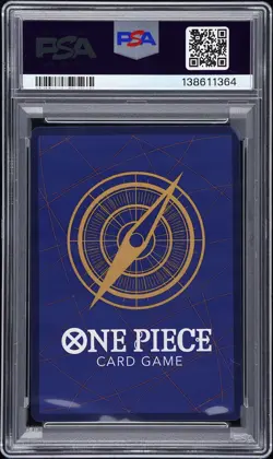 2025 ONE PIECE OP13-CARRYING ON HIS WILL 3RD ANNIV-GOLD #004 SHANKS PSA 10 - Image 2