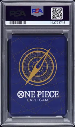 2025 ONE PIECE JPN CARRYING ON HIS WILL RED MANGA ALT ART PORTGAS D. ACE PSA 10 - Image 2