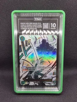 TAG 10 One Piece, Demon Aura Nine Sword Style Asura Blades Drawn Dead Man's Game - Image 1