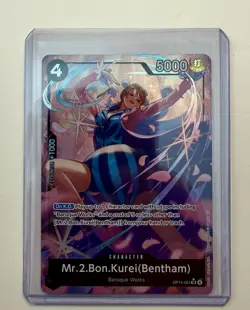 One Piece CCG MR.2.BON.KUREI (Bentham) OP14-091 Alt Art English - Image 3