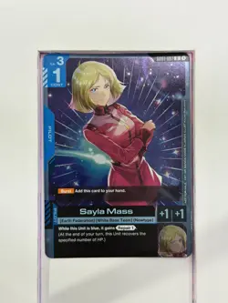 [Promo] GD01-087 Sayla Mass - Gundam TCG Card Game Alternate Art Bandai - Image 1