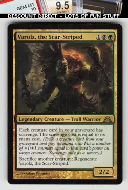 Magic_the_gathering Dragon's Maze Varolz, the Scar-Striped - Image 1