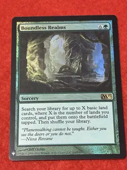 MTG Boundless Realms Foil 162/249 - Image 1