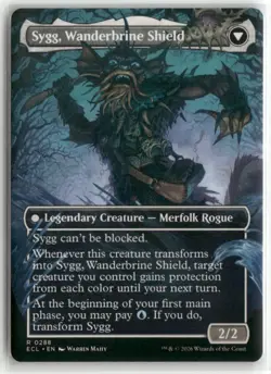 Sygg, Wanderwine Wisdom (Borderless) R Lorwyn Eclipsed 288 NM - Image 2